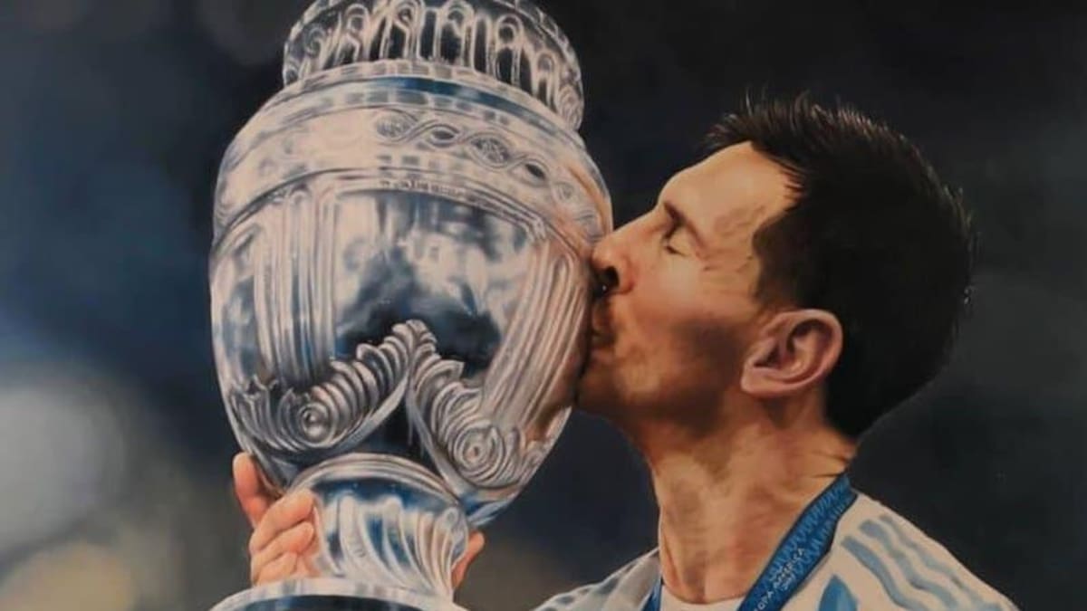 Cuadro Lionel Messi