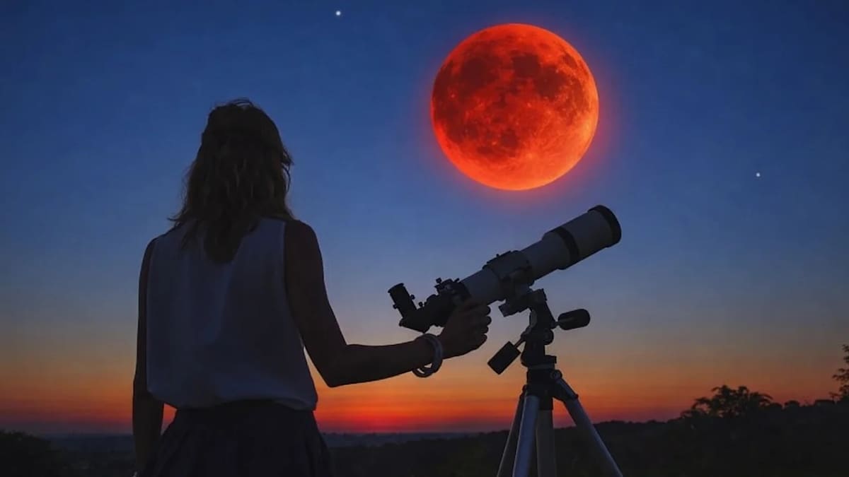 Impresionante fenómeno natural: la Luna se teñirá de rojo durante 82 minutos y se podrá ver desde Argentina