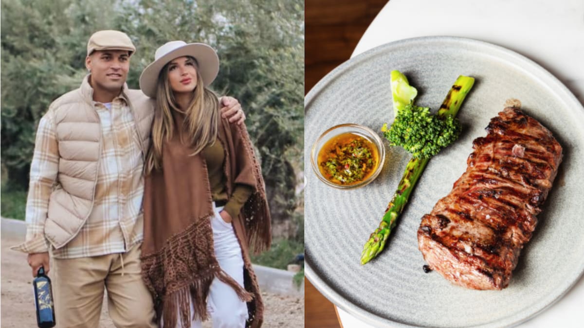 Cuánto cuesta una porción de entraña con papas asadas en Coraje Milano, el restaurante de Lautaro Martínez en Italia