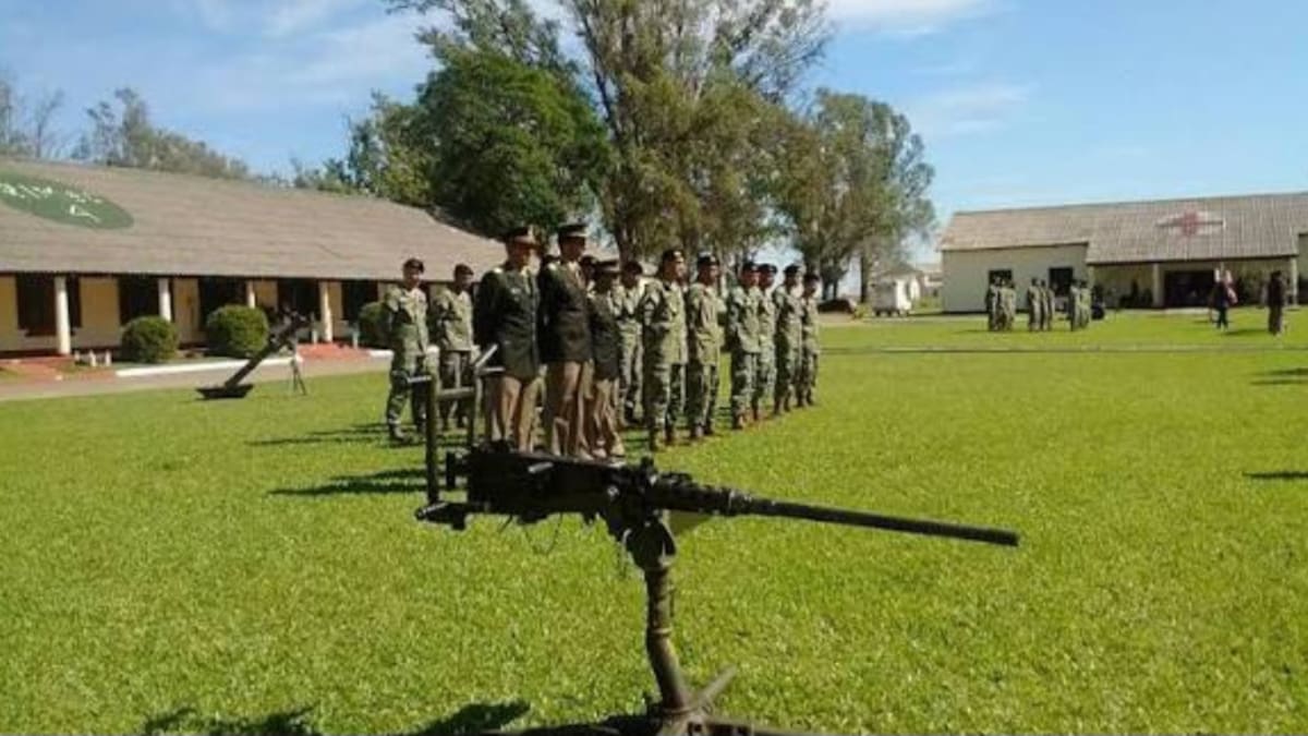 Hallaron a un soldado sin vida.