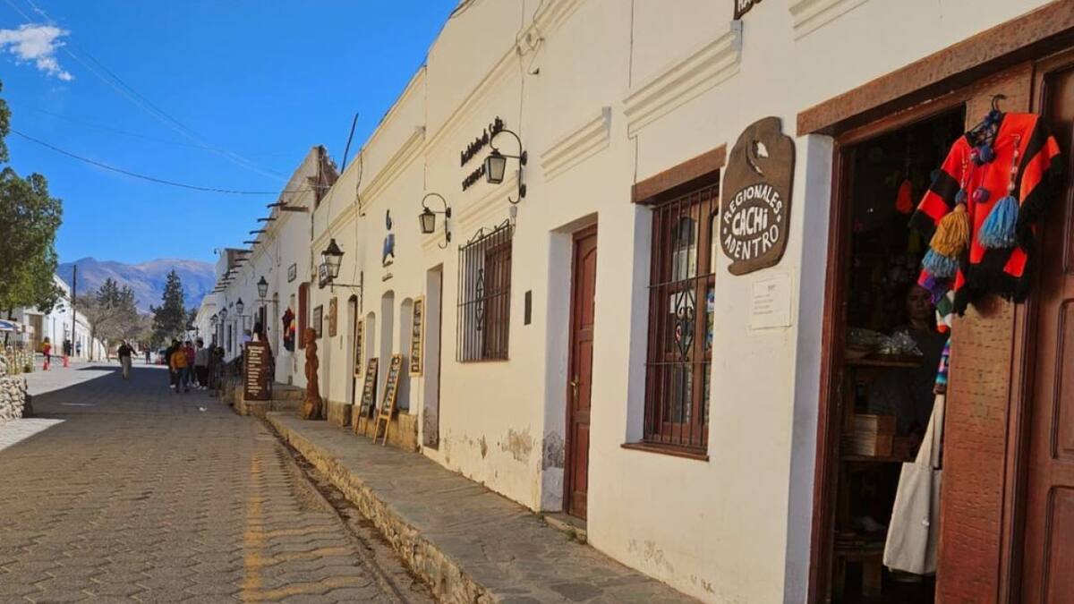 El pueblo de Salta escondido en el medio de la montaña. Foto @eltribunosalta