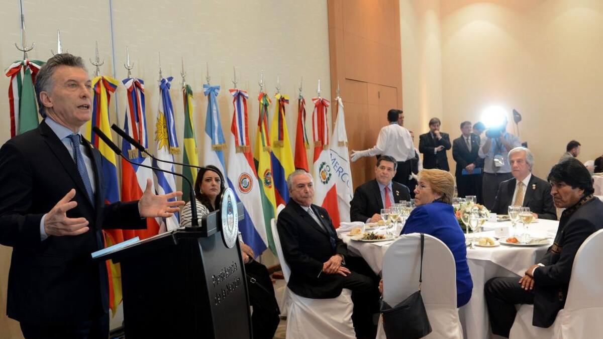 CUMBRE DEL MERCOSUR EN MENDOZA DYN