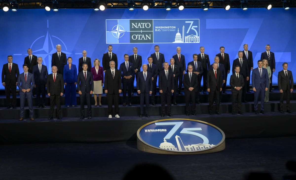 Cumbre OTAN. Foto: EFE