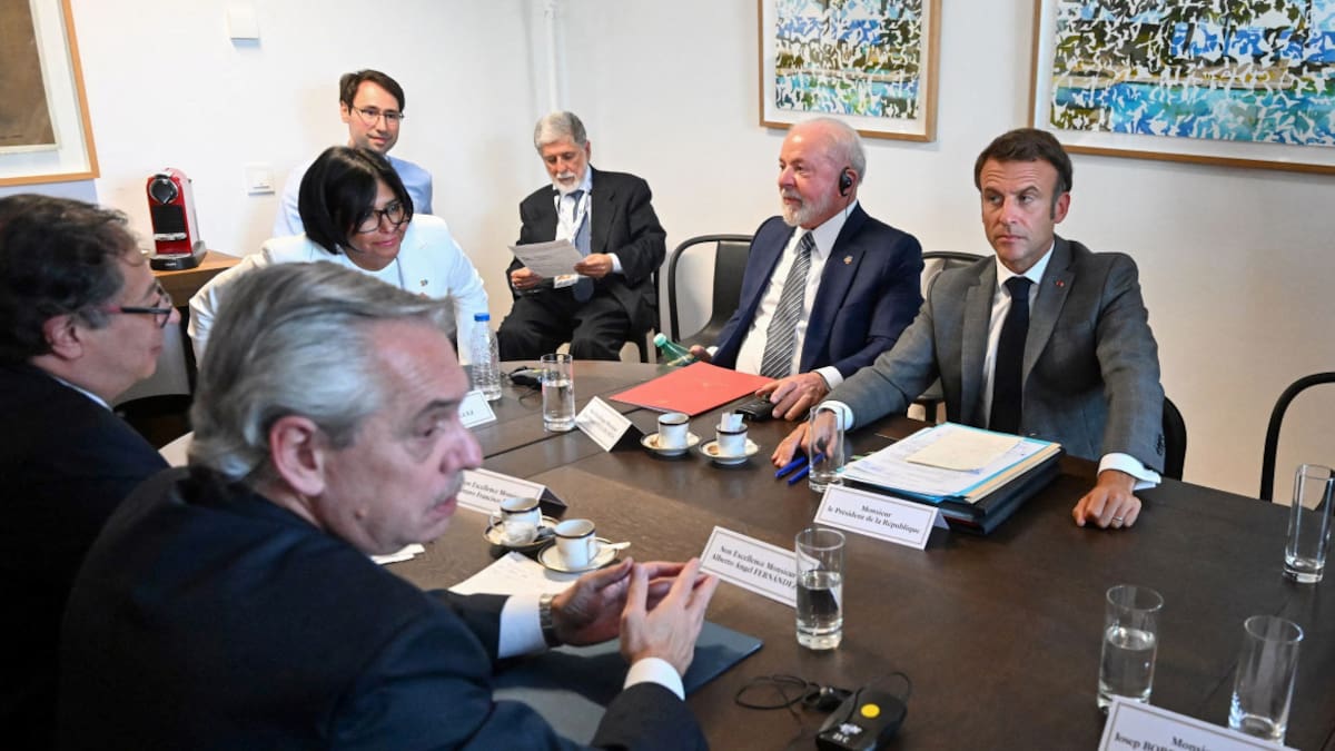 Cumbre UE-CELAC. Reunión de presidentes. Foto: Reuters.