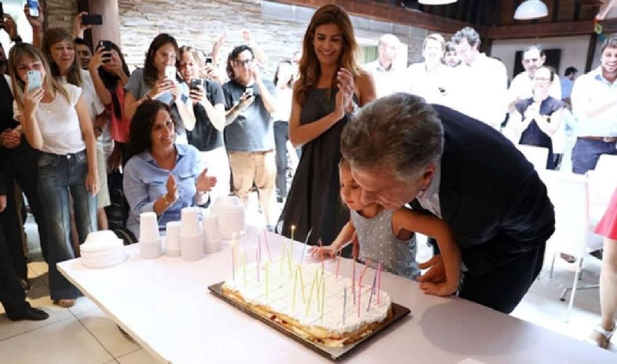 Cumpleaños de Mauricio Macri en Casa Rosada