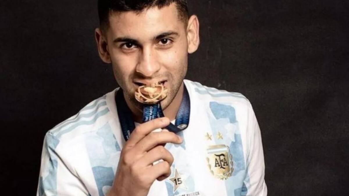 Cuti Romero, Selección Argentina. Foto: NA