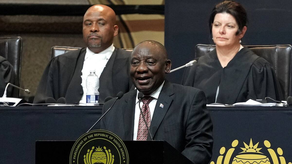 Cyril Ramaphosa para un segundo mandato en Sudáfrica. Foto: Reuters