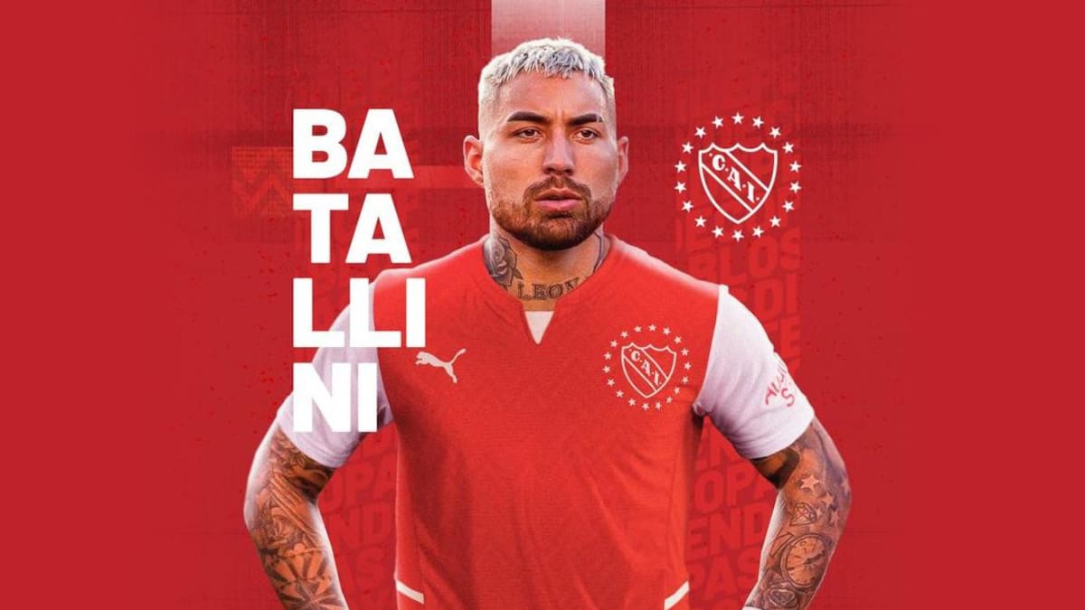 Damián Batallini, Independiente, Foto CAI