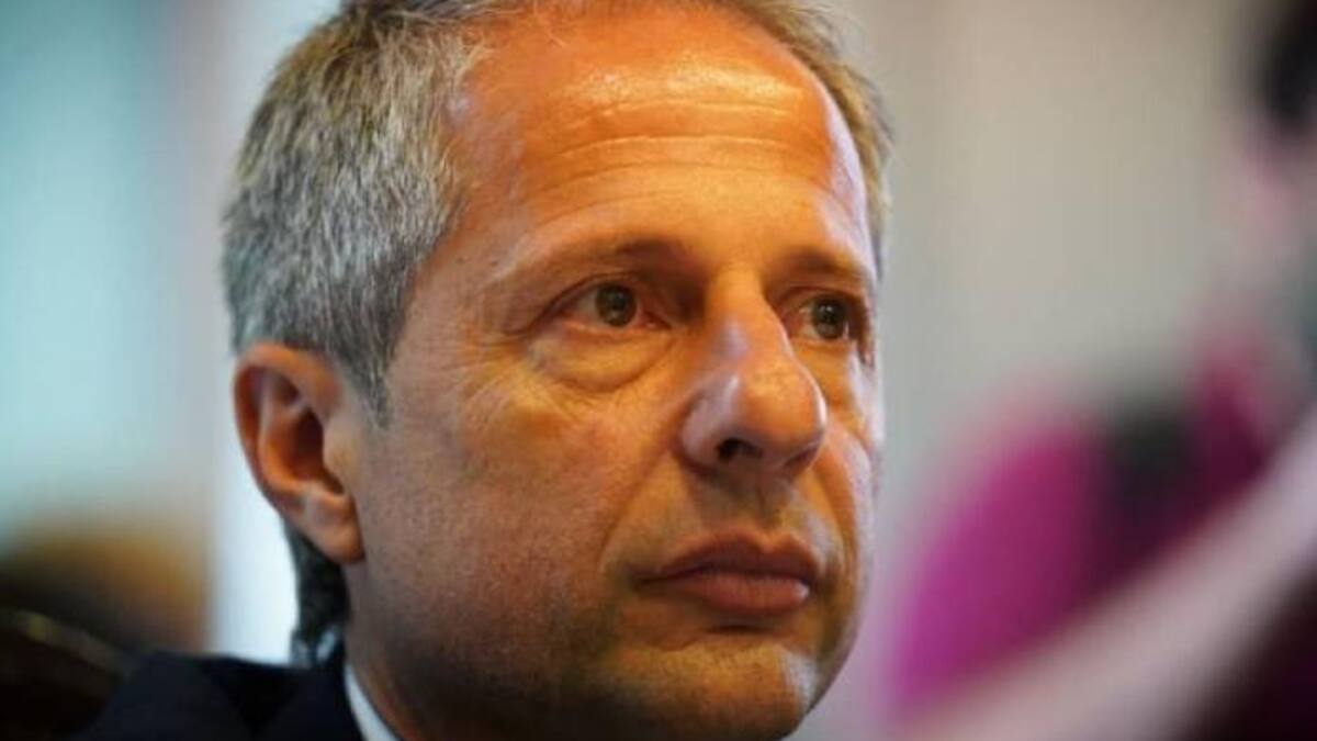 Damian Bernarte, intendente de San Francisco en Córdoba. Foto: Twitter.