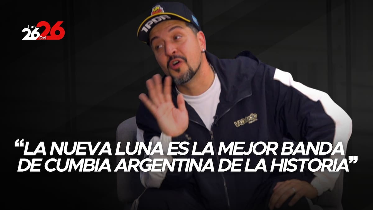 Damo, de Un poco de ruido, en ‘Las 26 del 26′: la cumbia, el streaming y un éxito que sorprendió y no deja de crecer