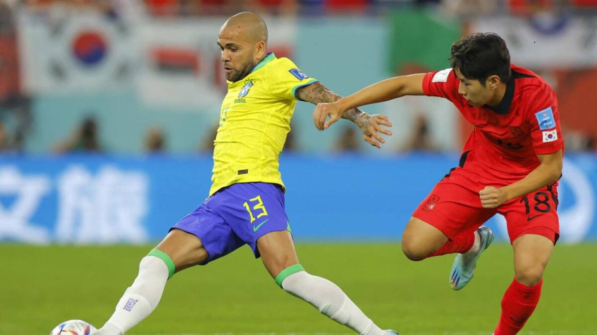 Dani Alves. Foto: Telam.