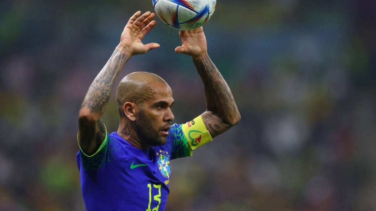 Dani Alves, futbolista. Foto: REUTERS