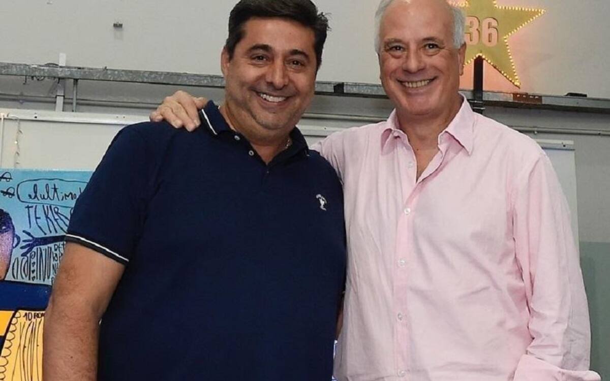 Daniel Angelici y Enrique Nosiglia
