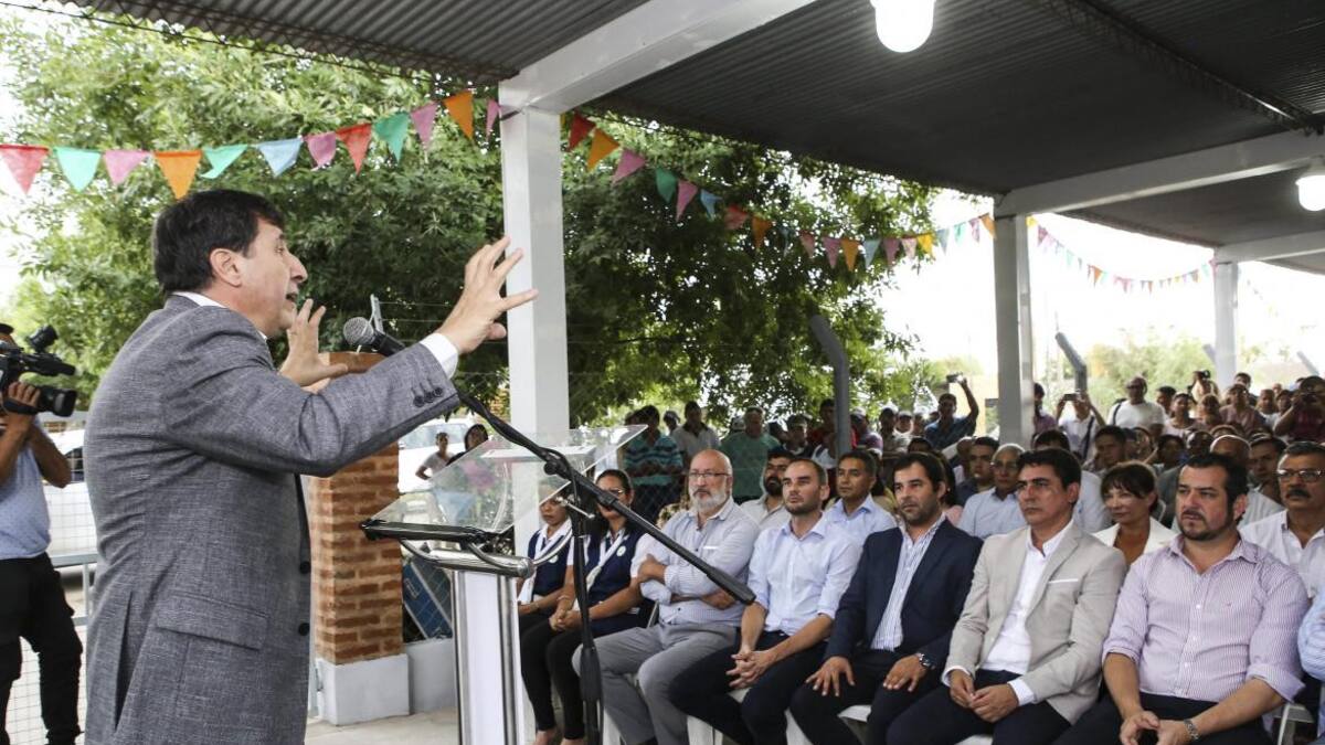Daniel Arroyo, lanzamiento en Chaco del Plan Nacional "Argentina contra el Hambre", NA
