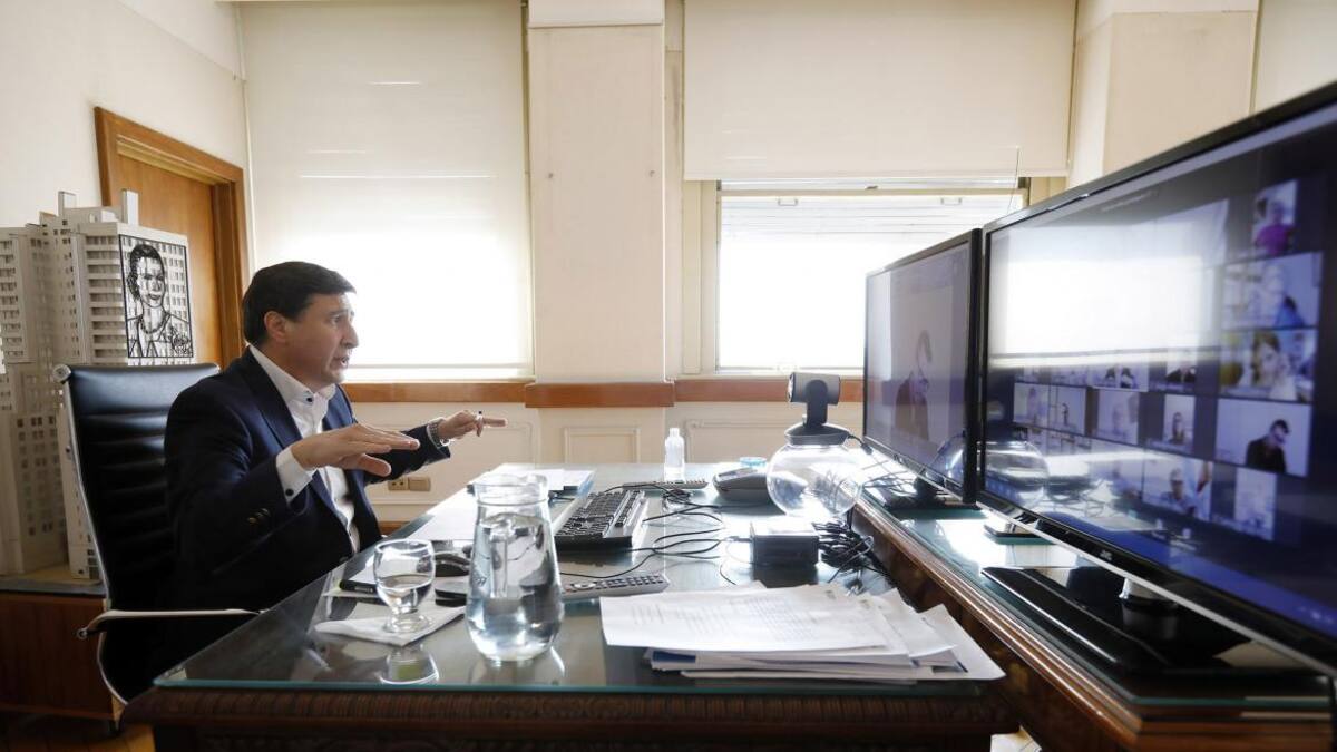 Daniel Arroyo, reunión Consejo contra el Hambre, Agencia NA