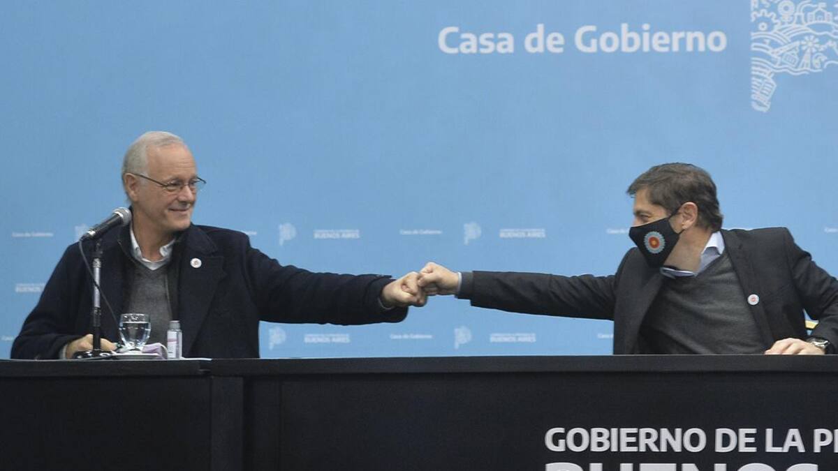 Daniel Gollan y Axel Kicillof, NA