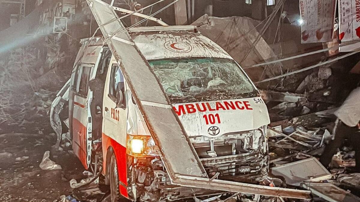 Bombardeos israelíes en Gaza. Foto: EFE