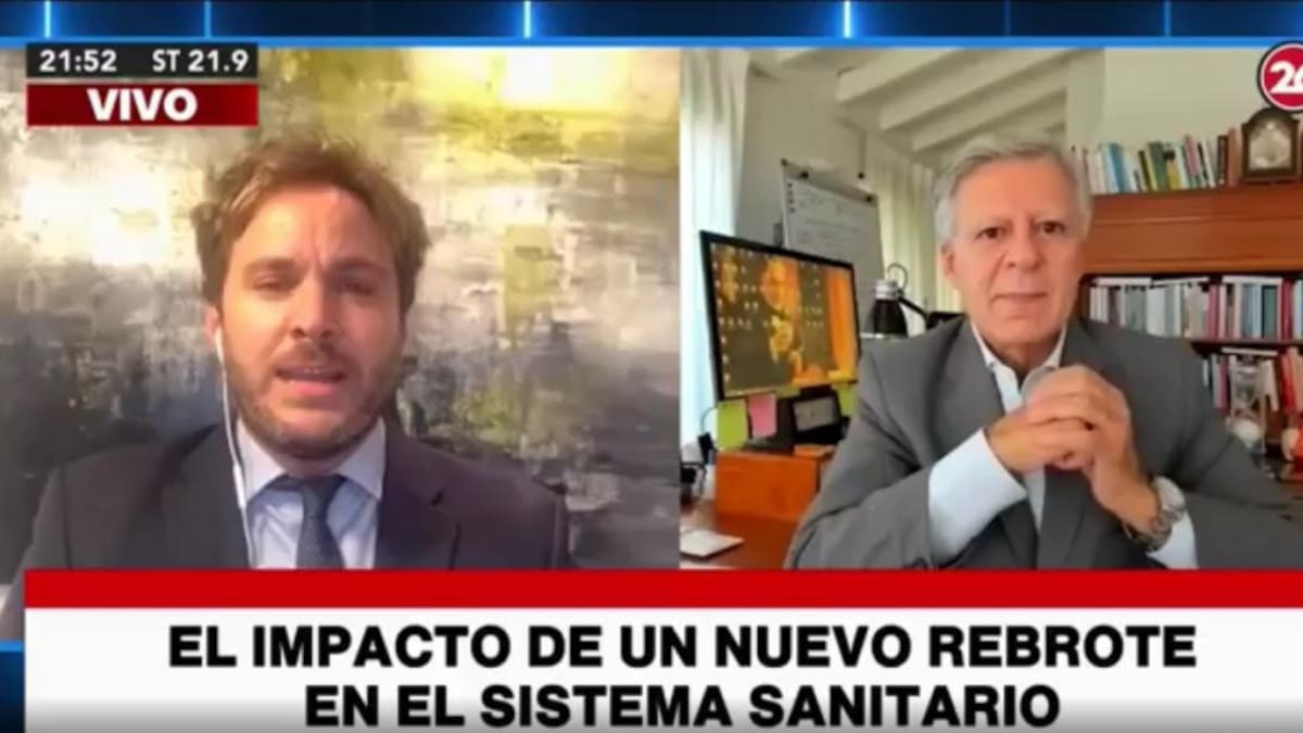 Daniel López Rosetti: "El vacunado puede contagiar. Eso no quiere decir que haya generado los anticuerpos"