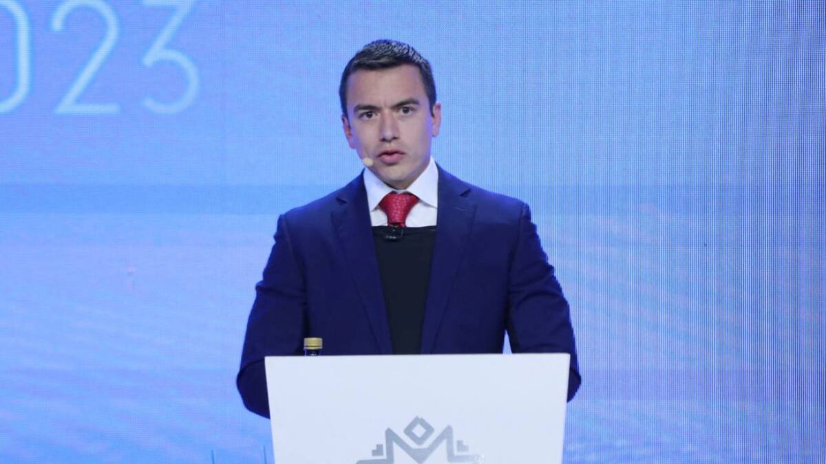 Daniel Noboa, el candidato presidencial de Ecuador. Foto: Reuters.