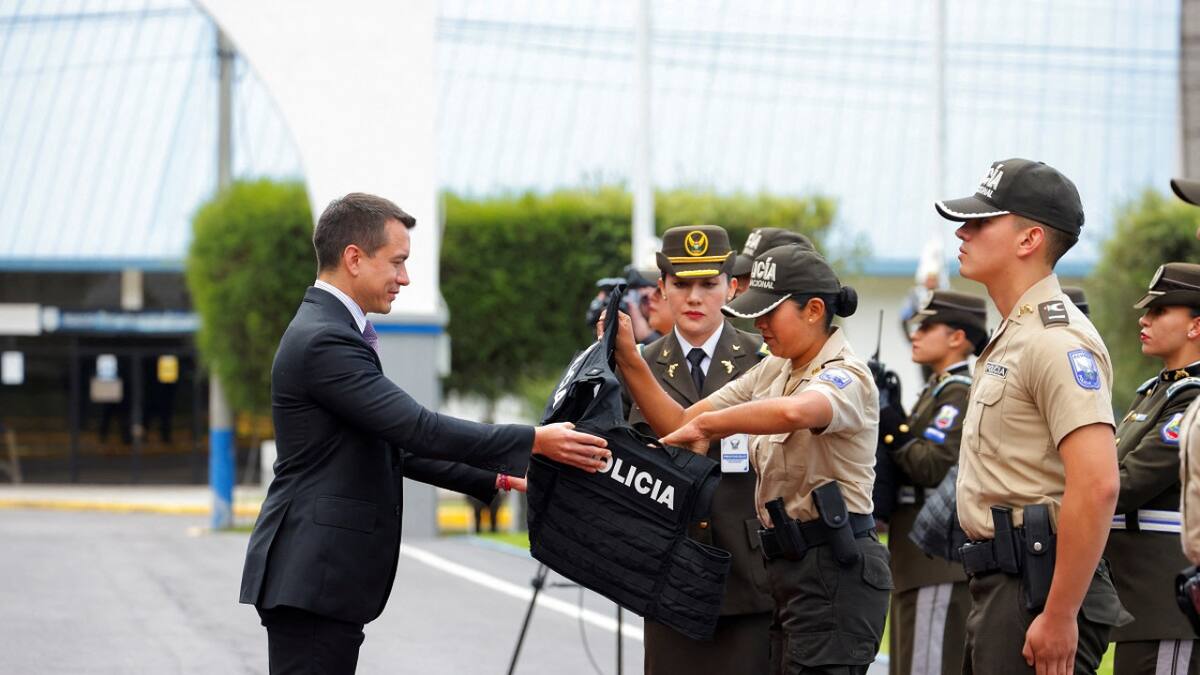 Daniel Noboa, presidente de Ecuador. Foto: Reuters.
