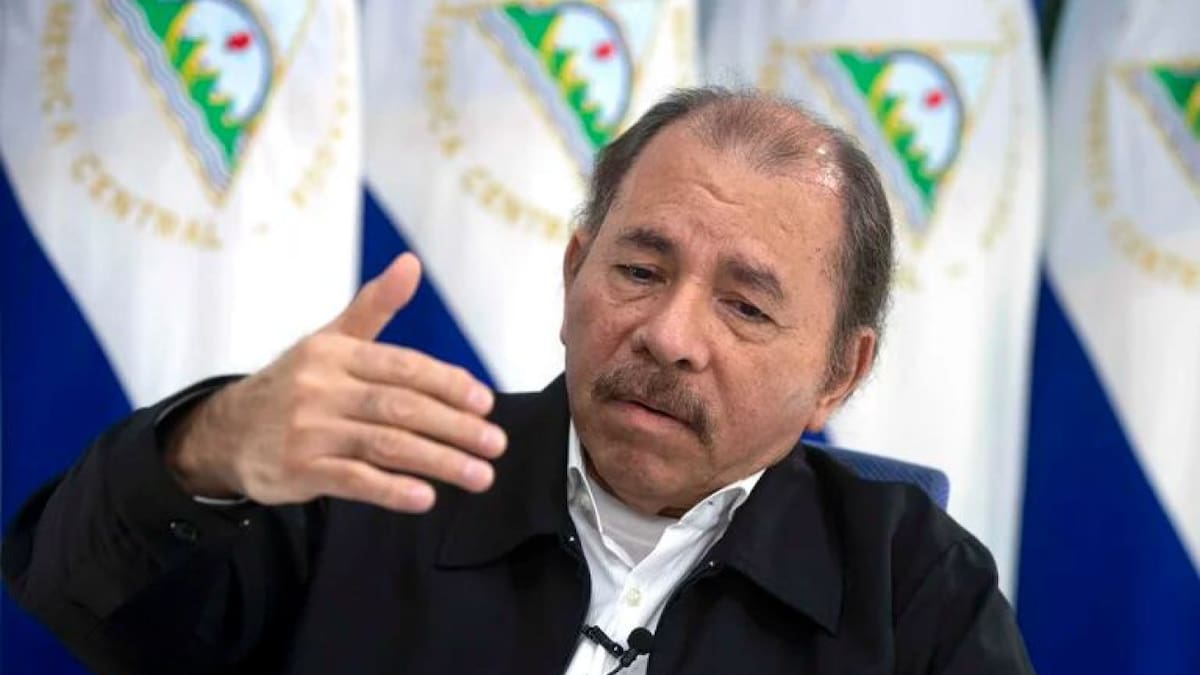 Daniel Ortega, presidente de Nicaragua. Foto: EFE.