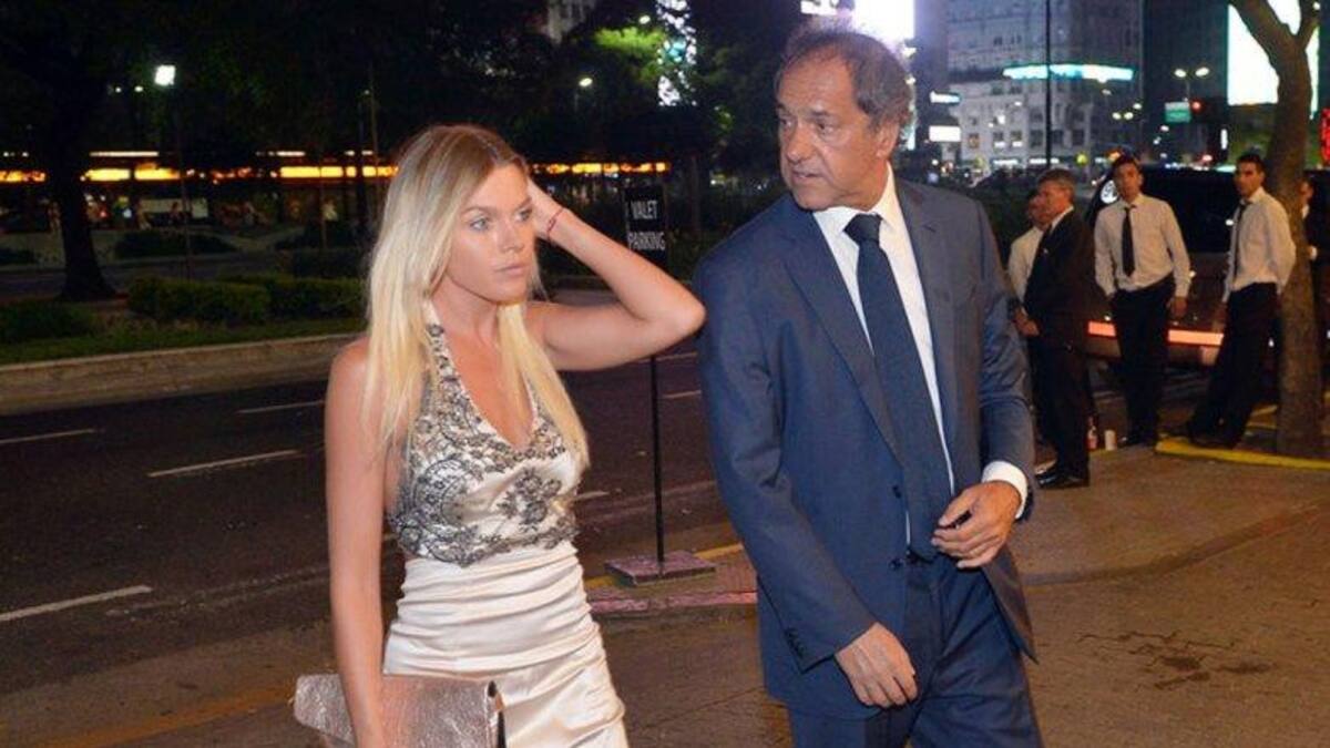 Daniel Scioli y Gisela Berger