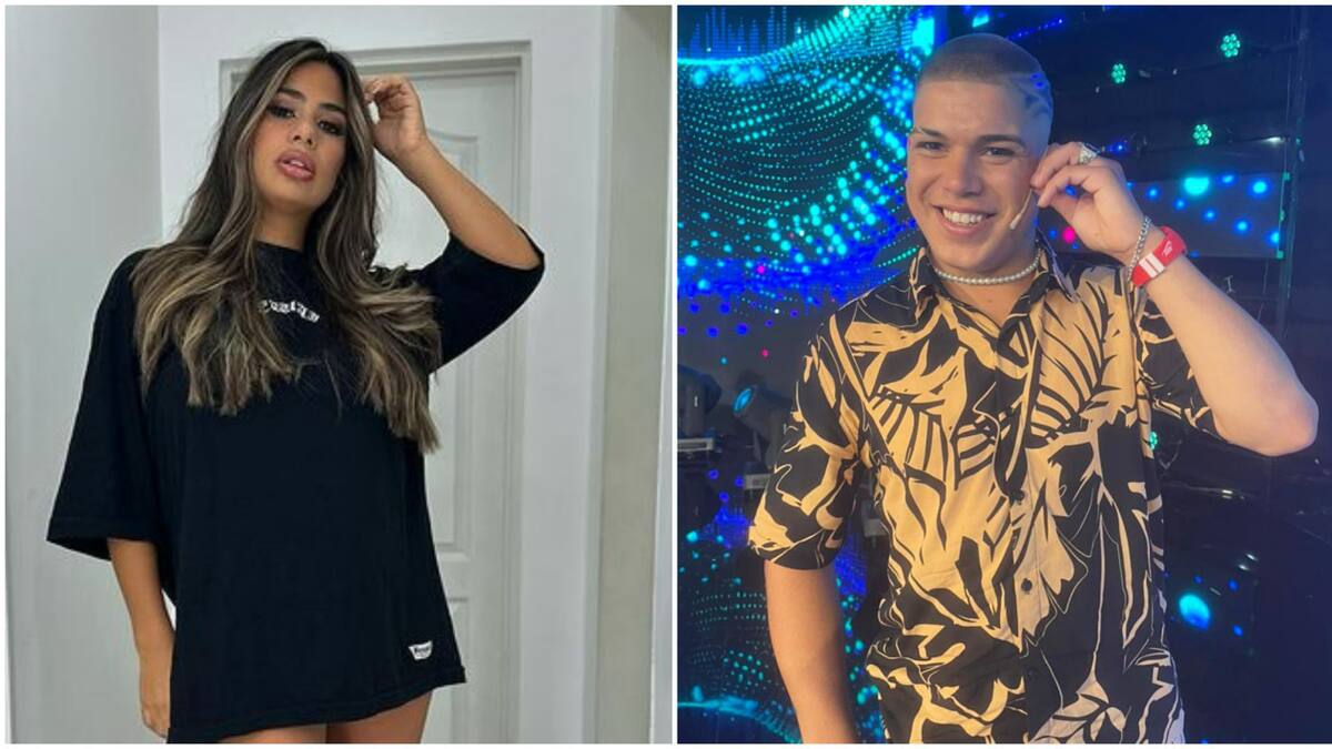Daniela Celis y Thiago Medina. Fotos: Instagram.