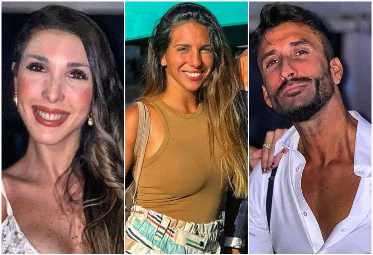 Daniela Vera Fontana, Cinthia Fernández y Roberto Castillo. Fotos: Instagram.