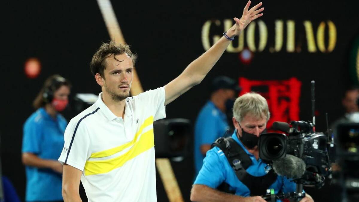 Daniil Medvedev, tenista.