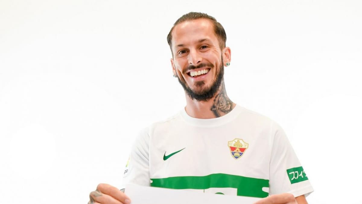 Dario Benedetto nuevo jugador del Elche de España. Foto: Twitter.