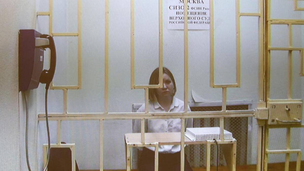 Darya Trepova. Foto: Reuters.