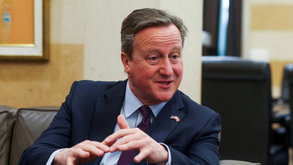 David Cameron. Foto: Reuters.