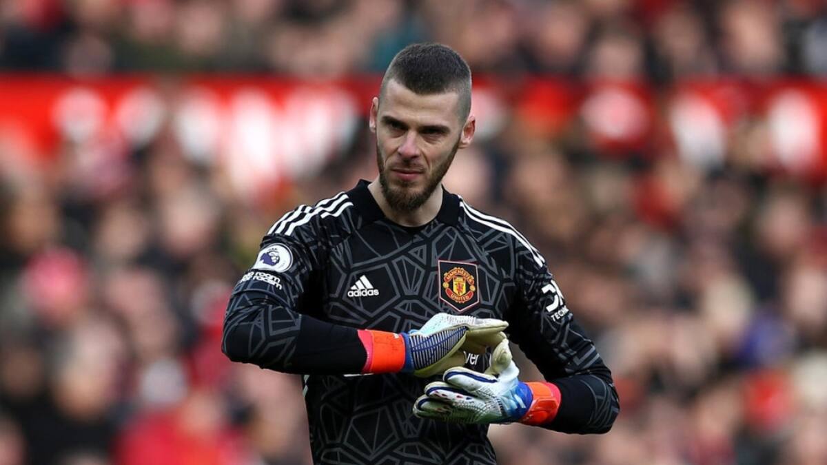David De Gea, arquero. Foto: EFE