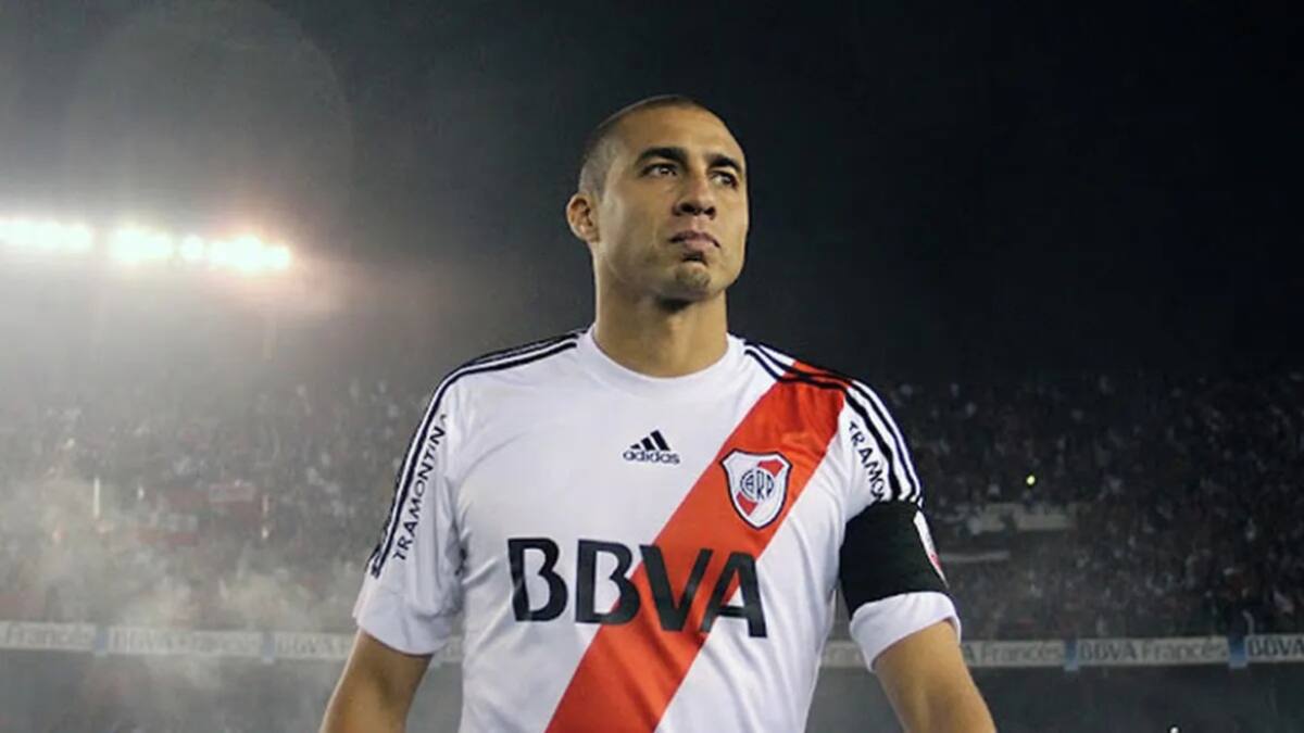David Trezeguet en River.