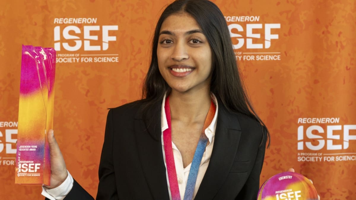 De acuerdo con los resultados publicados por Society for Science, las esponjas desarrolladas por la estudiante consiguieron retirar hasta el 80% de la 6PPD-quinona.
