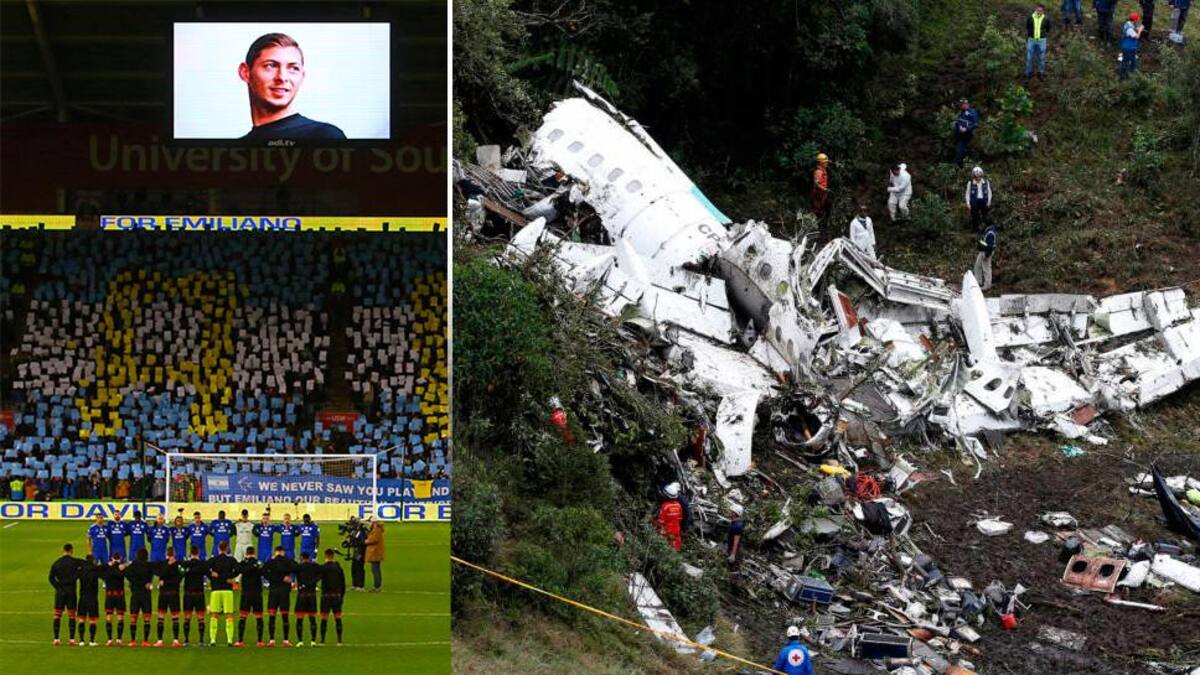 De Chapecoense a Emiliano Sala: los accidentes aéreos que enlutaron al fútbol