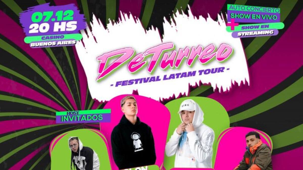 DE TURREO Latam Tour Festival