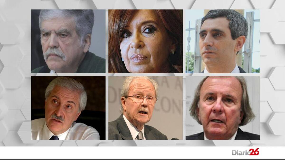 De Vido - Cristina - Baratta - Mundin - Wagner - Losón - Megacausa por coimas