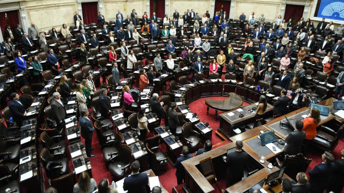Debate en la Cámara de Diputados. Foto: NA.