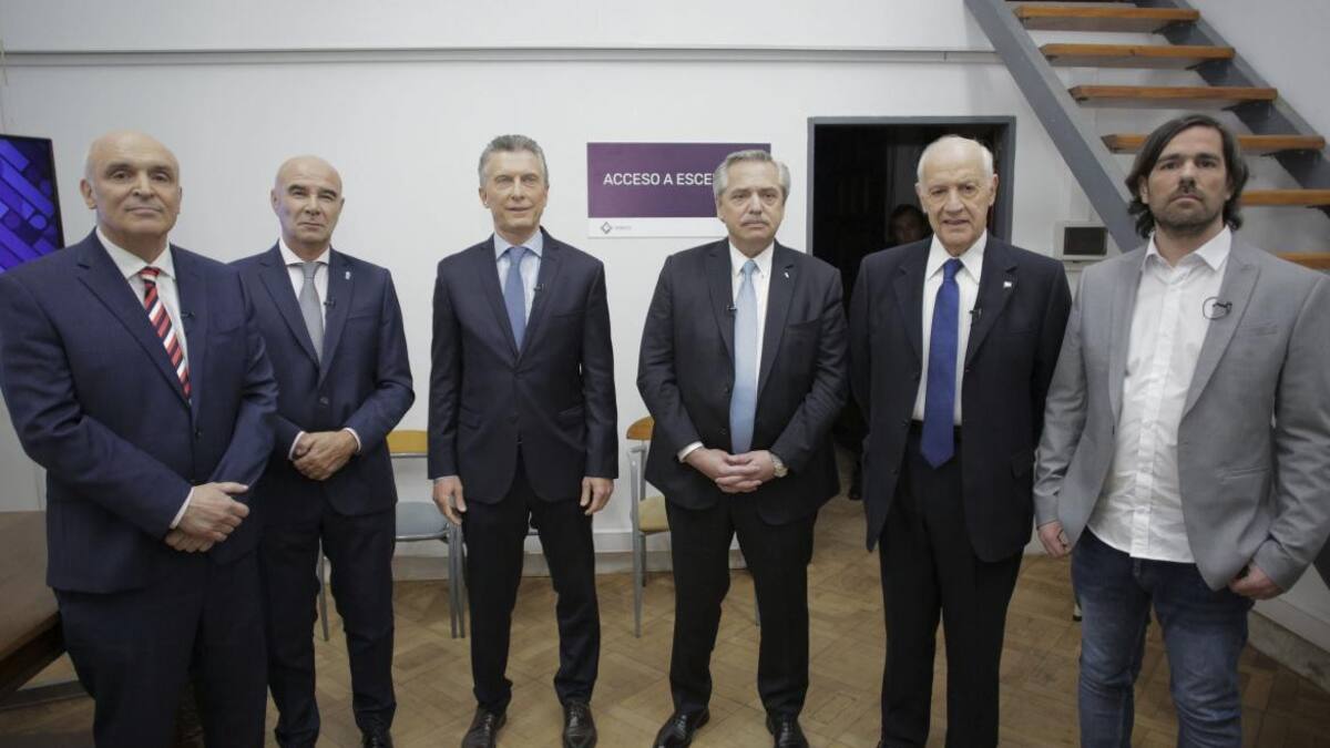 Debate presidencial, candidatos, Agencia NA