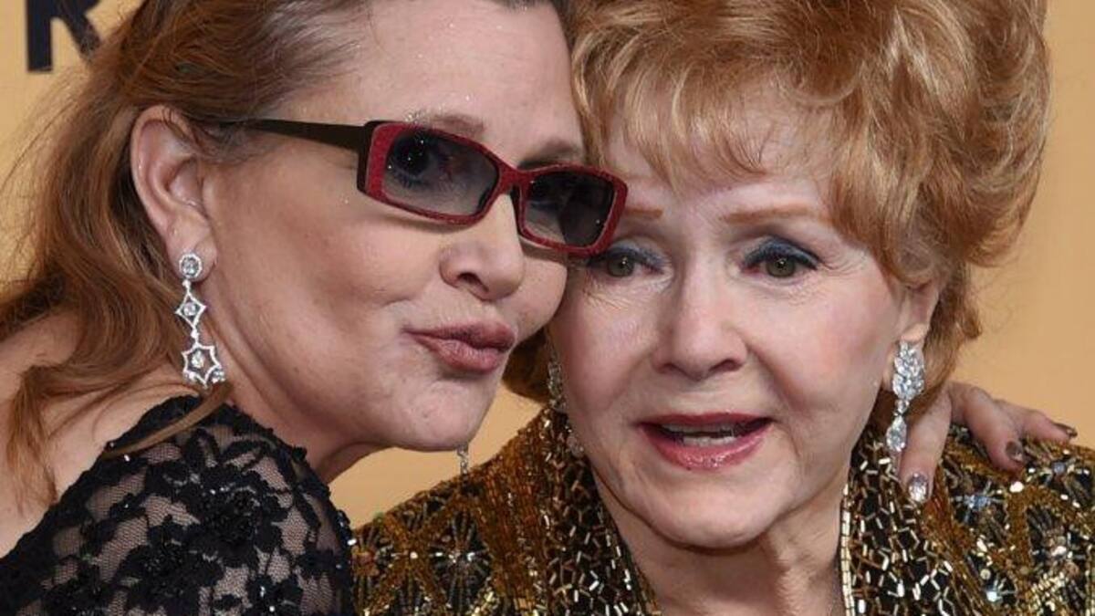 Debbie Reynolds, madre de Carrie Fisher