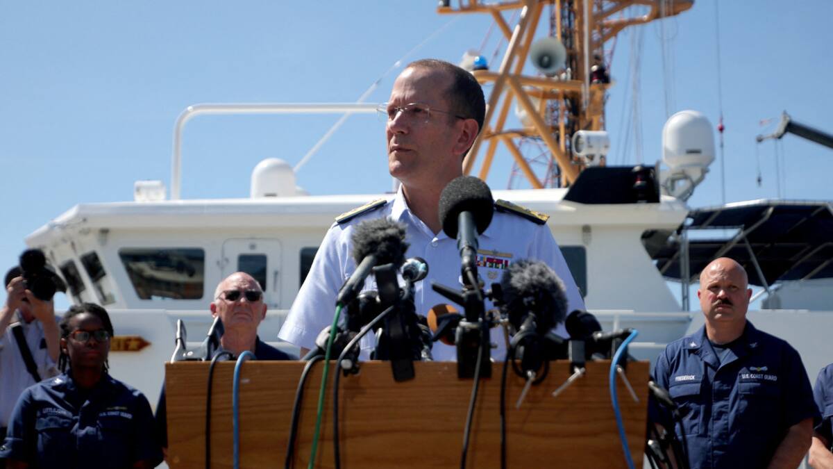 Declararon muertos a los pasajeros del submarino Titan. Foto: Reuters.