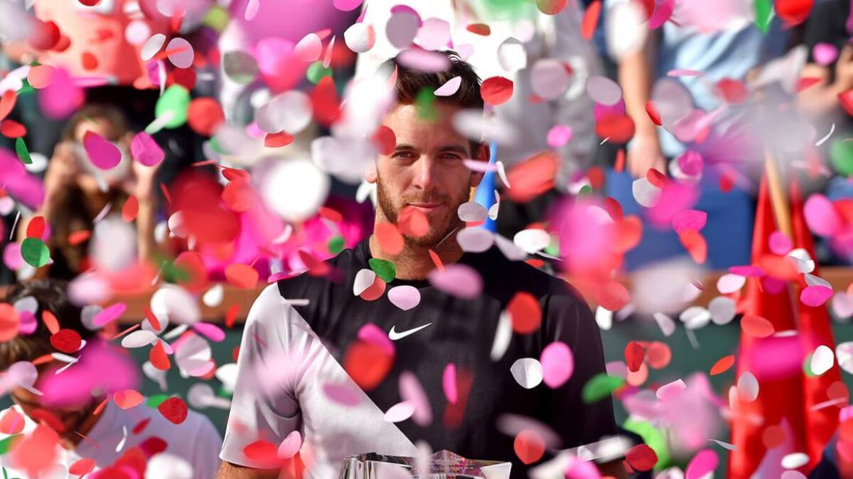 Del Potro - Campeón en Indian Wells (Reuters)