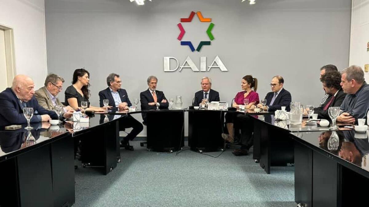 Delegación de Asociaciones Israelitas Argentinas (DAIA). Foto: X @DAIAArgentina.