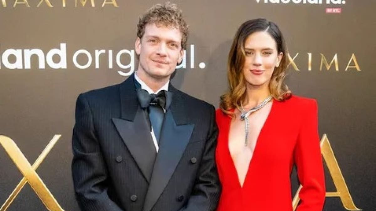 Delfina Chaves en la avant premiere de la serie “Máxima”. Foto NA.