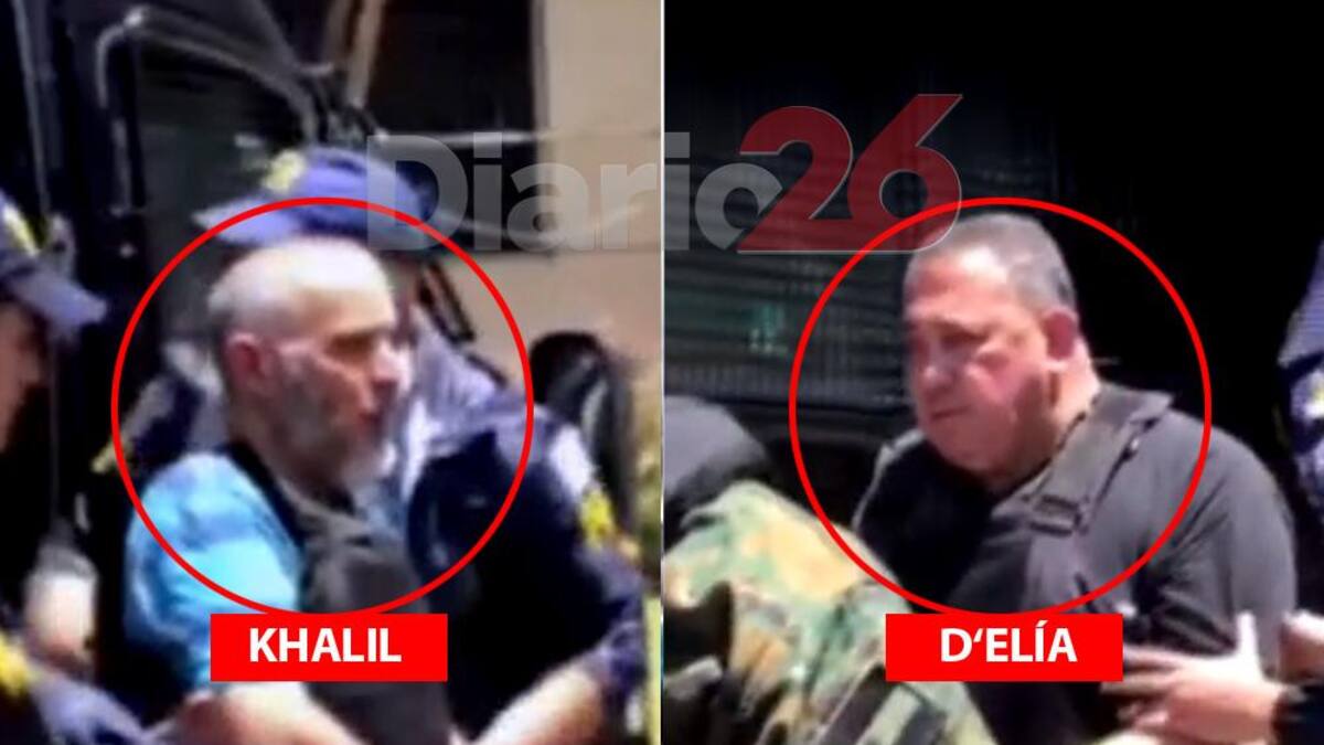 DElía y Khalil detenidos en Comodoro Py - Diario 26