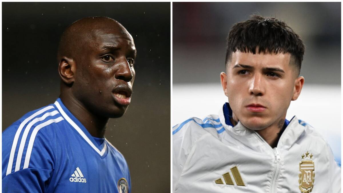 Demba Ba y Enzo Fernández.
