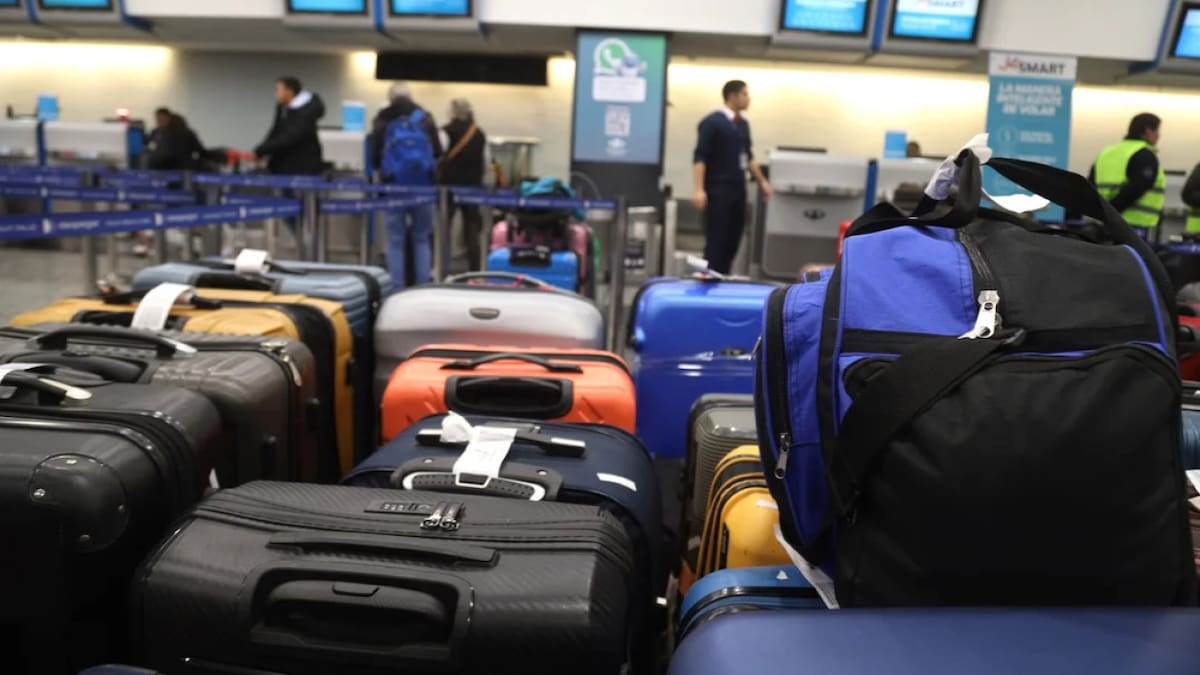 Demoras y cancelaciones de vuelos en Aeroparque. Foto: NA.