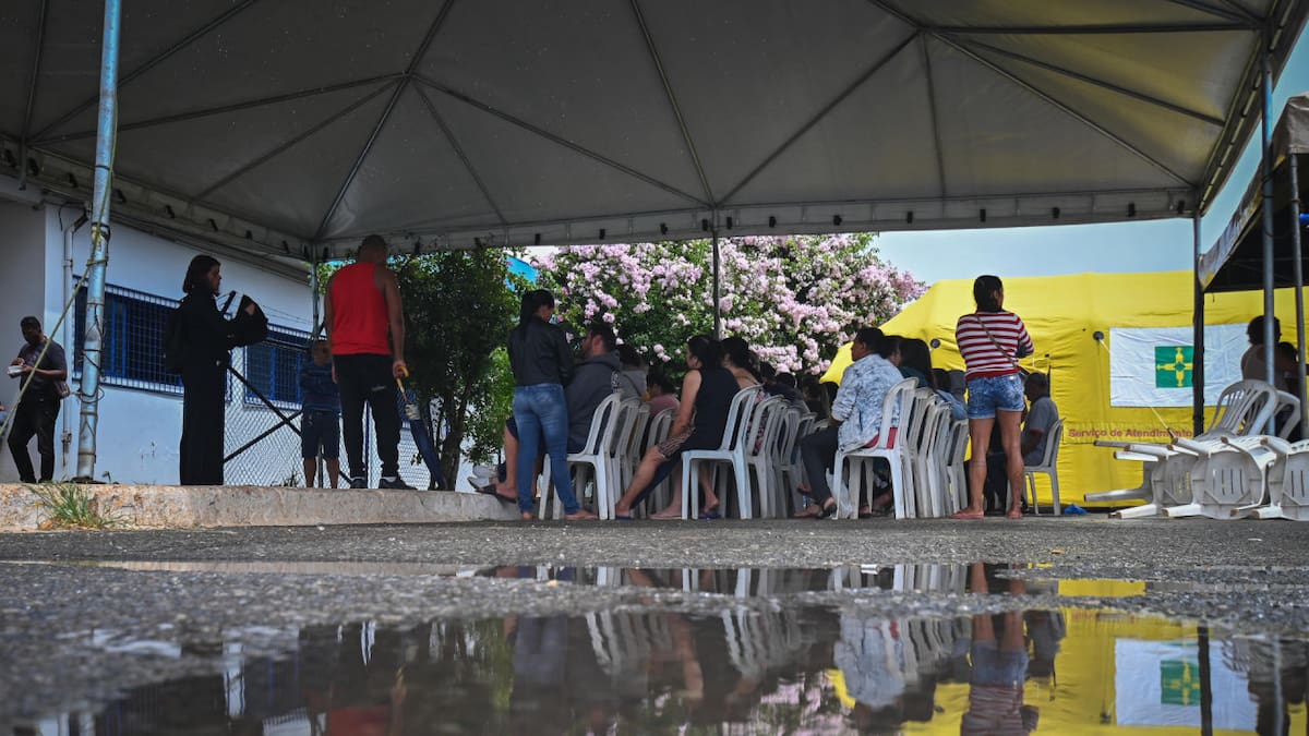 Dengue en Brasil. Foto: EFE