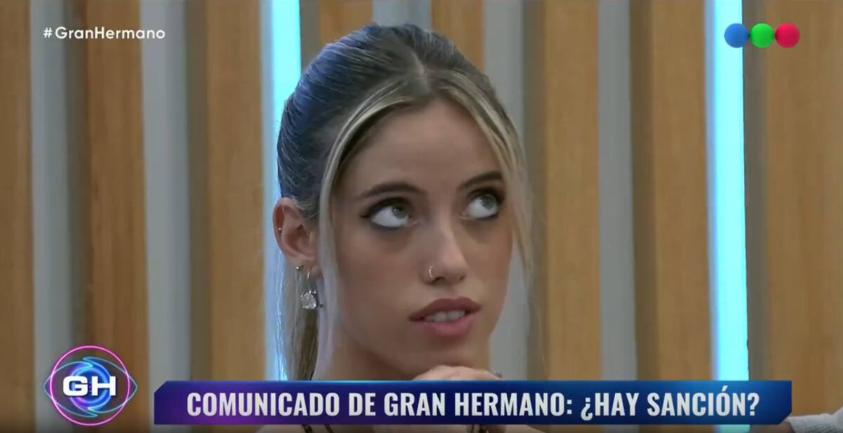 Denisse de Gran Hermano fue sancionada. Foto: Captura.